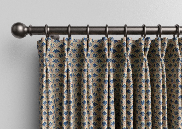 Land & Shore Dawn, Blue Red - Made to Measure Curtains - Image 10